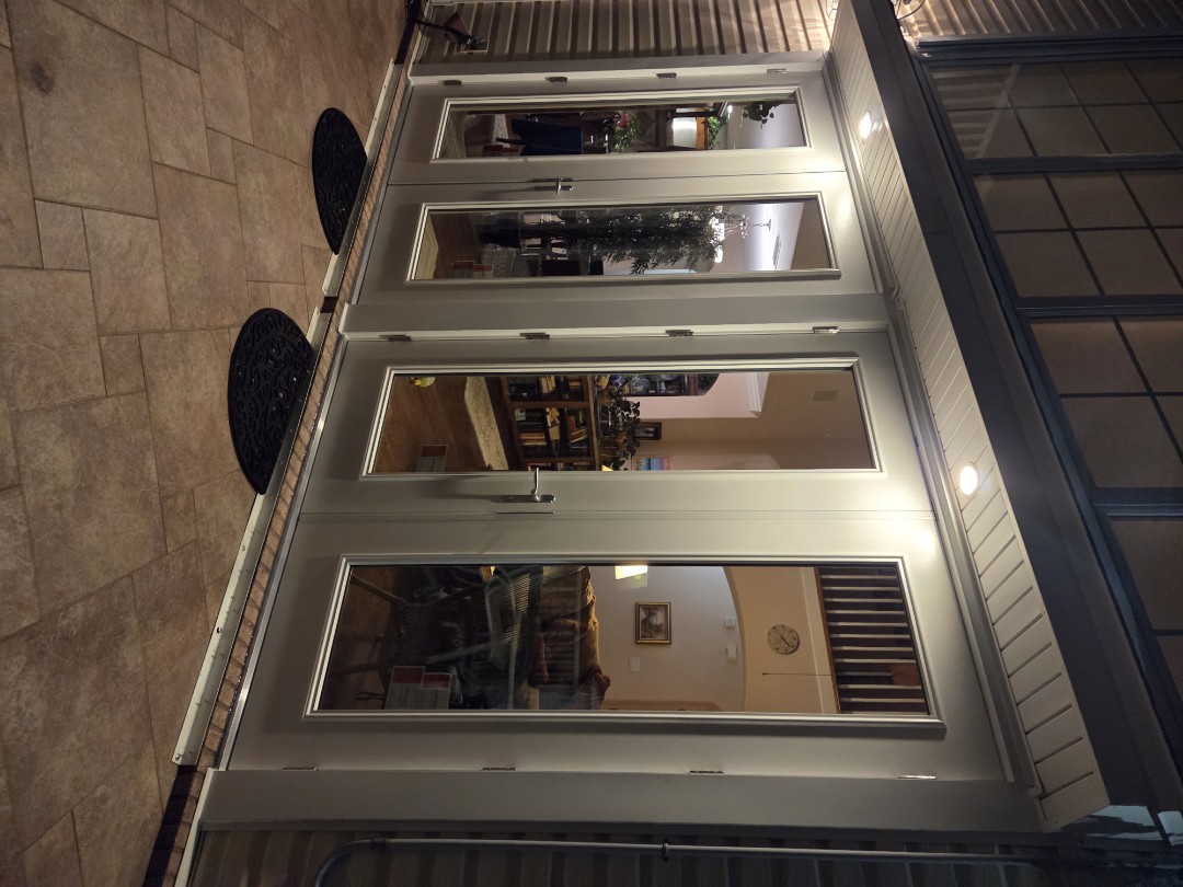 2 impact french doors and 3 igu / windows 