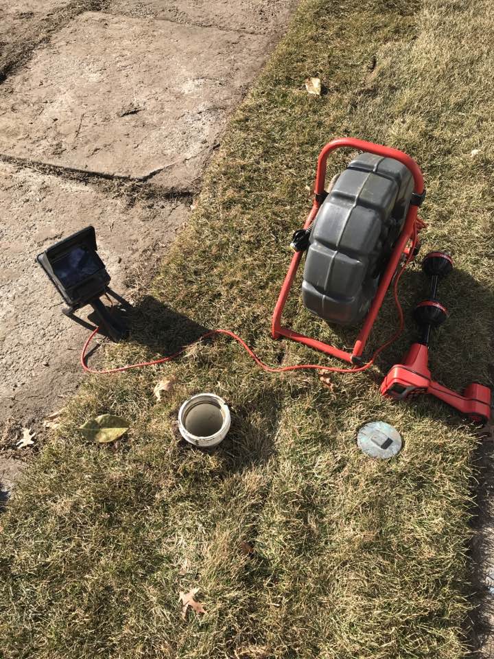 Camera inspection and pipe location job !!