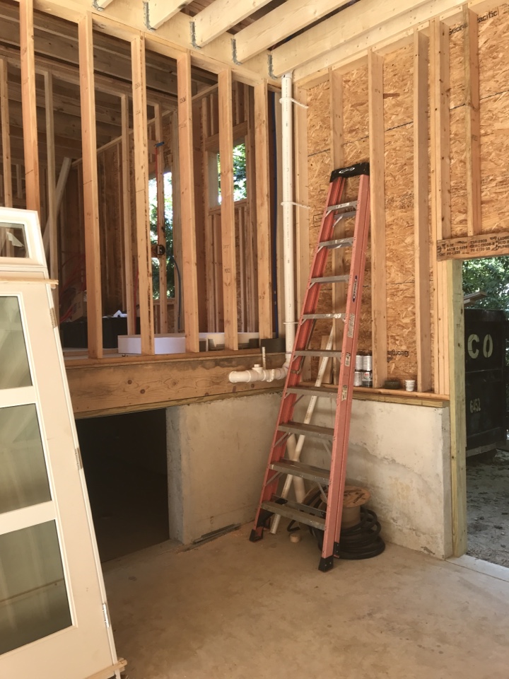 New construction rough in
