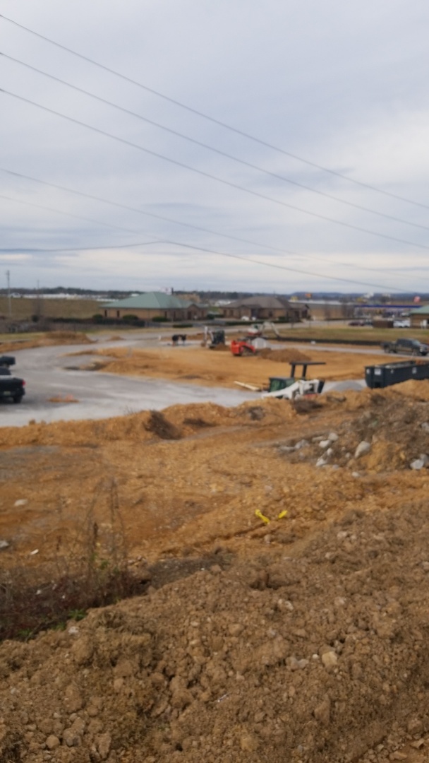 Topographic survey we completed is now under construction. If you need help getting your commercial property ready to build, we can help.