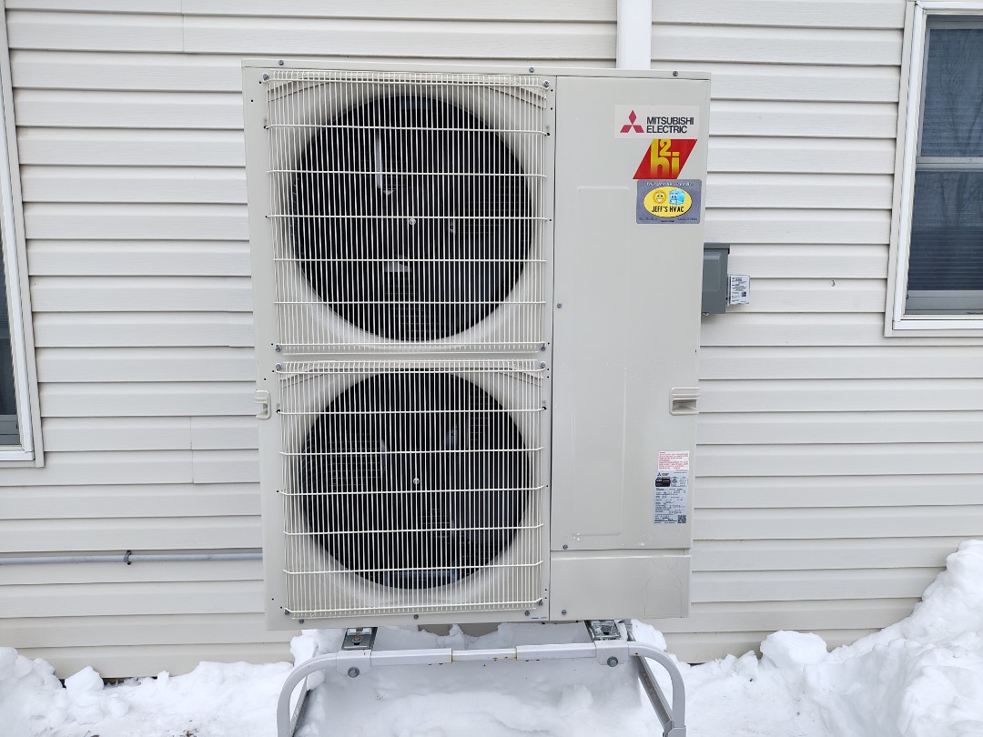Mitsubishi Heat Pump Install 