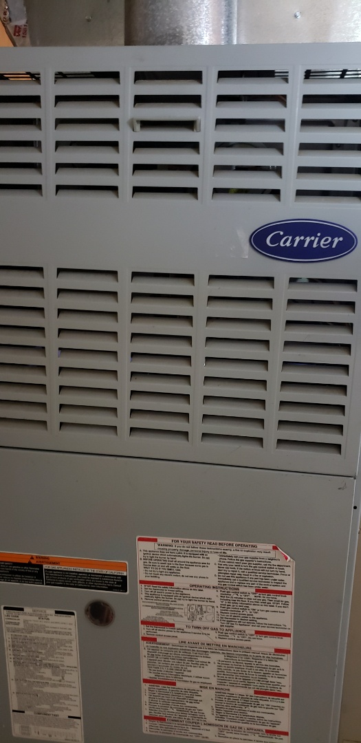 Furnace cleaning and furnace maintenance on Carrier furnace located in Glencoe Illinois. Humidifier maintenance on AprilAire humidifier. Replace AprilAire humidifier filter pad. Recommend furnace replacement. North Shore Heating and Cooling located near you in Glenview Illinois is your local heating contractor for expert furnace replacement and furnace installationas well as all furnace repairs or boiler repairs. Call today for a free estimate at 847-729-1040 or visit our website for more information and furnace coupons at www.northshoreheatingandcooling.com