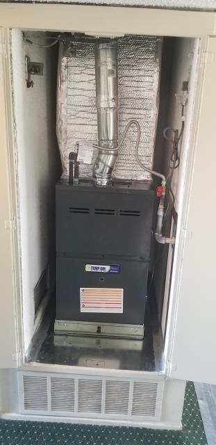 We upgraded the furnace in the Mclamb home in the city of Paramount, CA.