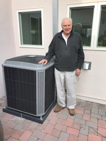 Replaced the condenser, coil, and the furnace in the Satisfied Silver's home located in the city of Rancho Palos Verdes, CA.