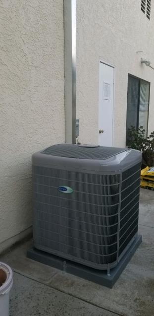 Replaced a Condenser, Coil, and Furnace in the city of 