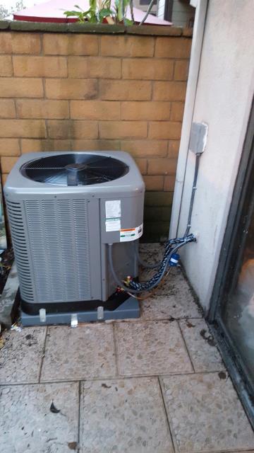 Replaced the condenser, coil, and the furnace in the city of Huntington Park, CA.