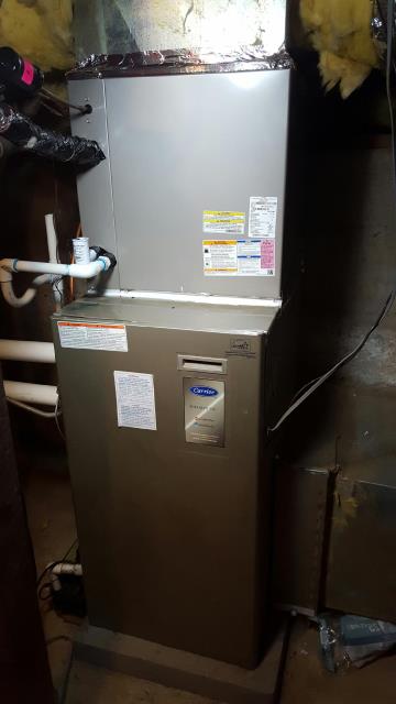 Replaced the condenser, coil, and furnace in the city of Santa Monica, CA.