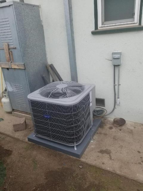 Replaced a condenser, coil, and a furnace in the city of Hawthorne, CA.