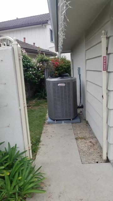 Installed a condenser, and coil. Replaced a furnace in the city of Rancho Palos Verdes, CA.