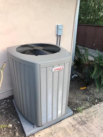 Installed a new condenser, coil, and furnace, along with duct work in the city of Palos Verdes Estates, CA.