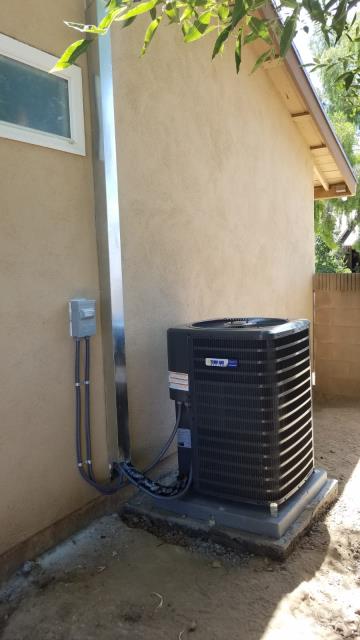 Installed a new Condenser and Coil, along with 6 Ducts in the city of Rowland Heights, CA.