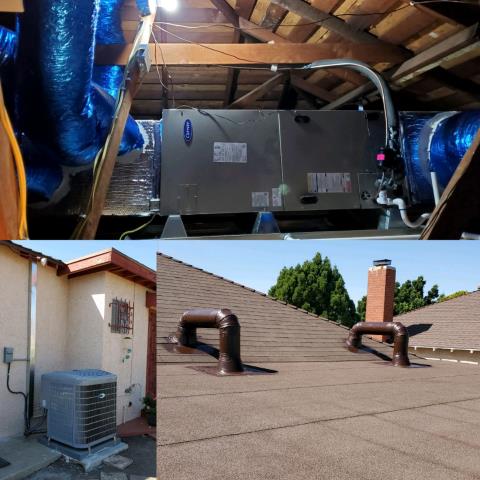 Los Angeles, CA - Installed a new condenser, coil, and furnace along with ducts in the city of Los Angeles, CA. Los Angeles, CA - Installed a new condenser, coil, and furnace along with ducts in the city of Los Angeles, CA.