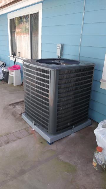 Installed a new condenser, coil, and furnace in the city of Covina, CA.