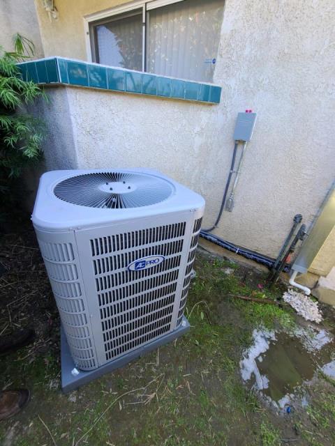 Installed a new condenser, coil, and furnace, along with the ducts in the city of Paramount, CA.