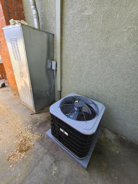 Replaced a condenser, coil, and furnace in the city of Norwalk, CA.