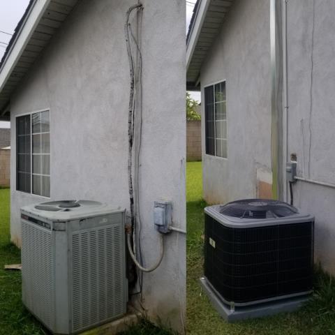 Replaced a condenser, coil, and furnace in the city of Covina, CA.