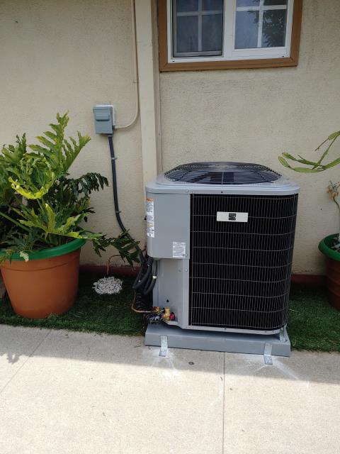 Replaced a condenser, coil, and furnace in the city of Covina, CA.