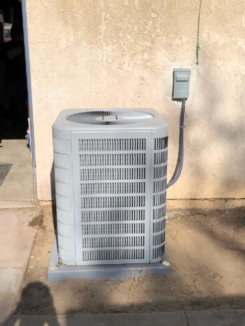 Replaced a condenser, coil, and furnace in the city of Rialto, CA.