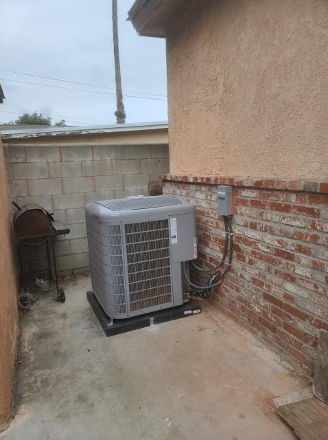 Replaced a condenser, coil,and furnace along with the duct work in the city of Compton, CA.