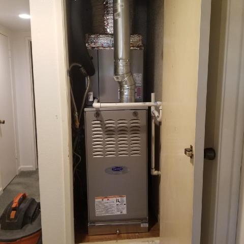 Replaced a condenser, coil,and furnace in the city of Santa Clarita, CA.