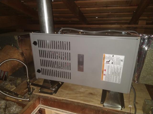 Replaced a gas furnace in the city of Azusa,CA.