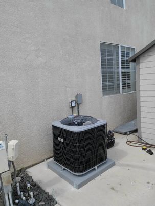 Replaced a condenser, coil,and furnace along with ducts in the city of Ontario, CA.