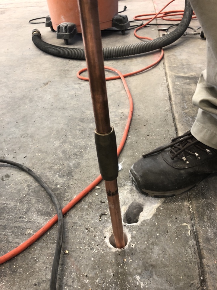 Doral, FL - Installing new electrical grounding system Doral, FL - Installing new electrical grounding system