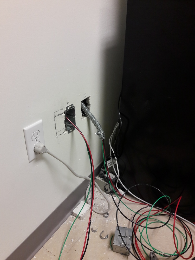 Kendall, FL - Relocate two 230volt receptacles for Laser Refractive machine and also demo disconnect.
Lasik Vision Inst.
Miami Fl 33156 Kendall, FL - Relocate two 230volt receptacles for Laser Refractive machine and also demo disconnect.
Lasik Vision Inst.
Miami Fl 33156