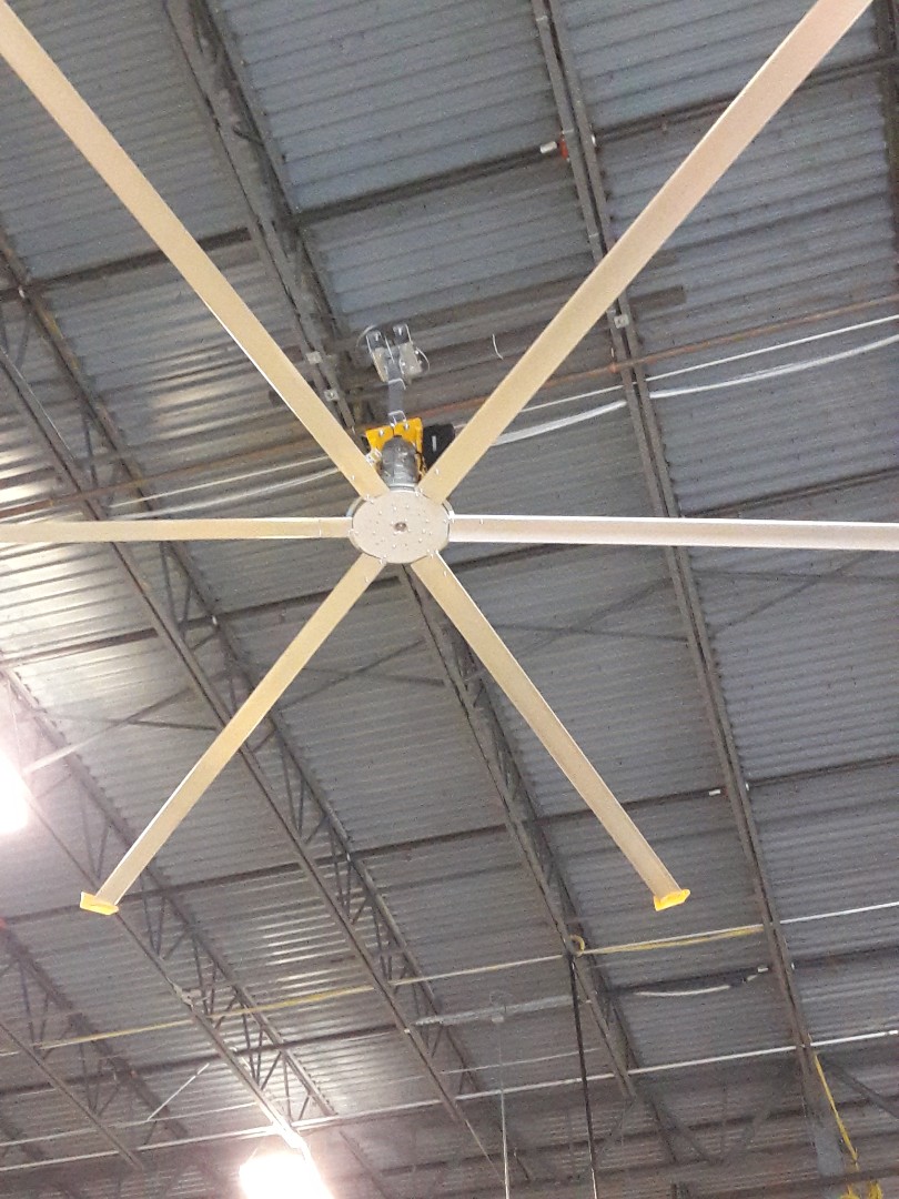 Diagnose and Replace Big Ass Fans.
Home Depot Distribution Center.
Lake Park Georgia 31636