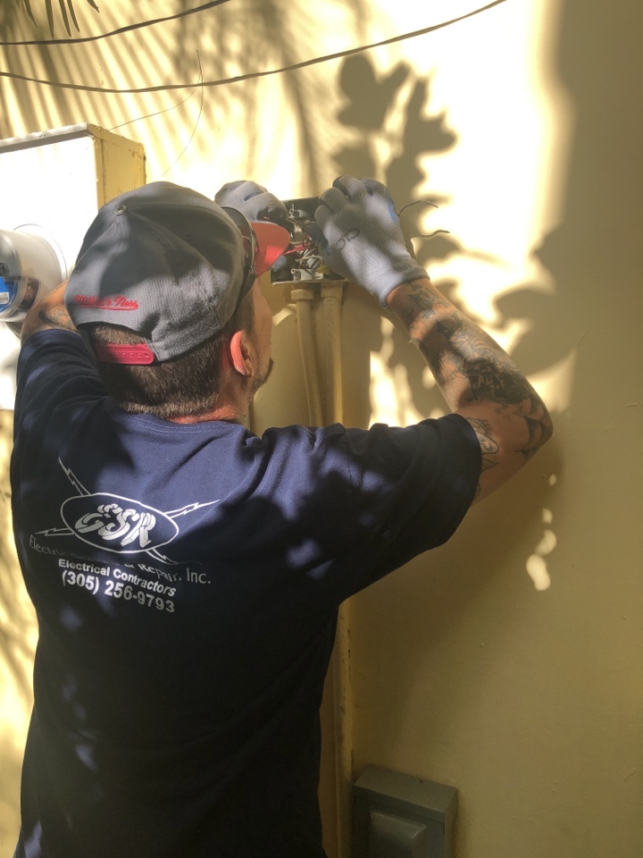 Troubleshooting, trying to get power to customer shed Troubleshooting, trying to get power to customer shed