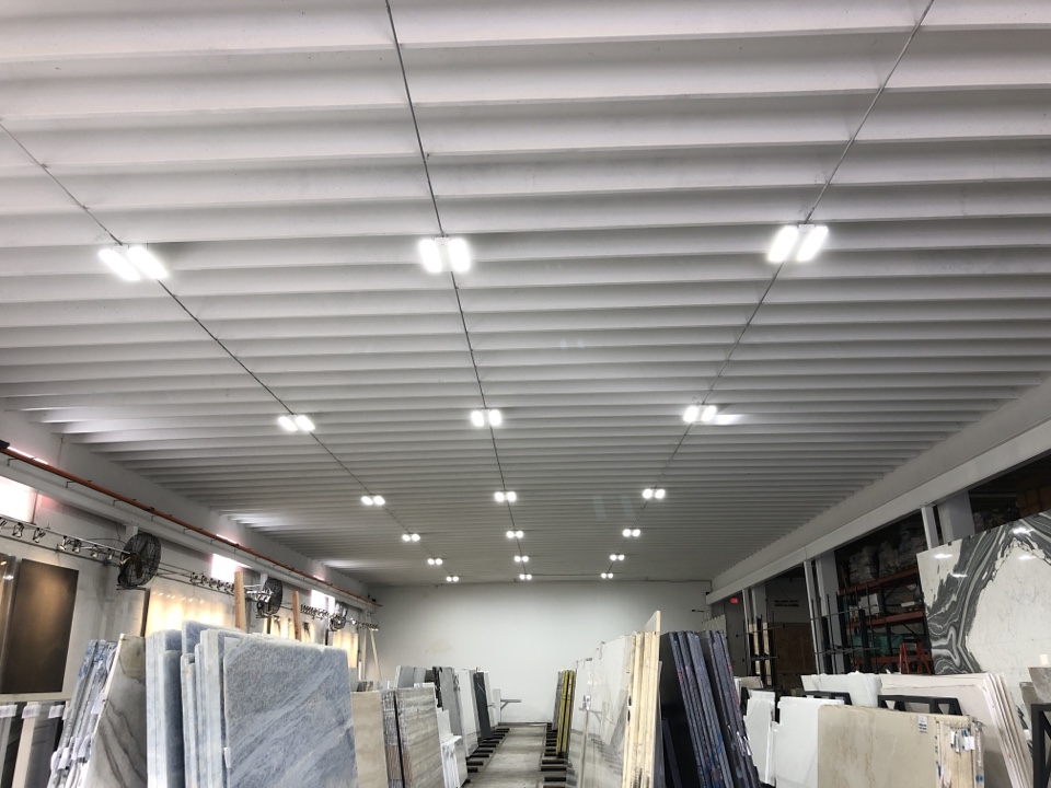 Installing new LED lighting 