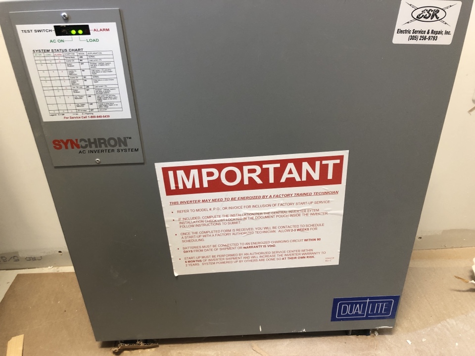 Installing new led lighting backup system Installing new led lighting backup system
