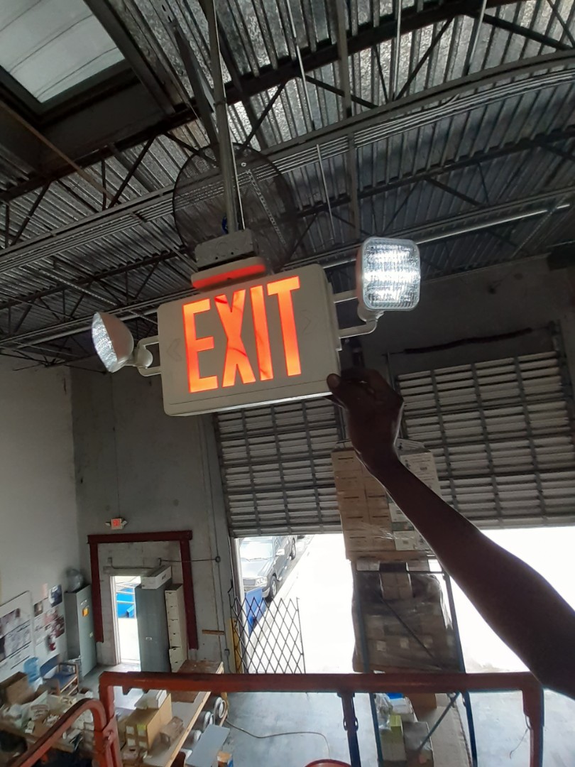 Fort Lauderdale, FL - Install emergency exit combo fixture in 26ft ceiling.
Resources Services
Ft.Lauderdale Fl Fort Lauderdale, FL - Install emergency exit combo fixture in 26ft ceiling.
Resources Services
Ft.Lauderdale Fl