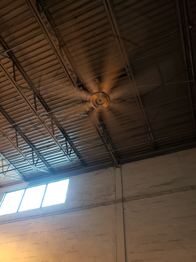 Fan repair at publix warehouse Fan repair at publix warehouse