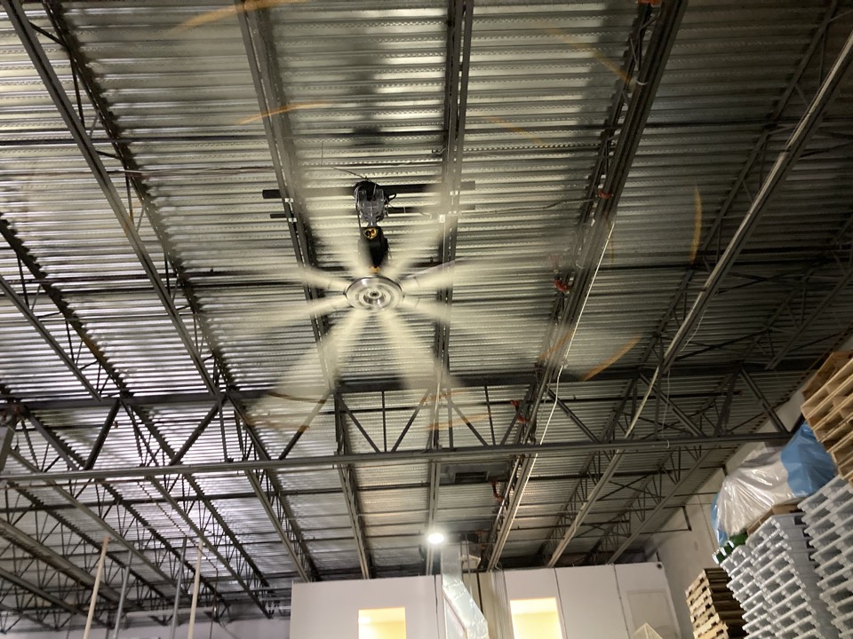 Installing NEW Big Ass fans Installing NEW Big Ass fans