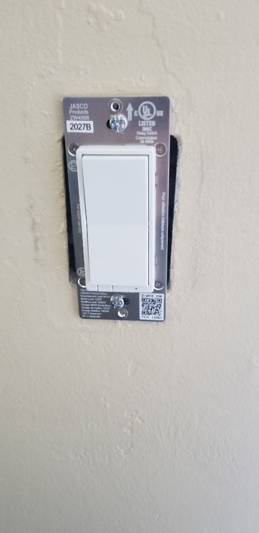 Palmetto Bay, FL - Installed new switch for patio light. In Palmetto bay Florida Palmetto Bay, FL - Installed new switch for patio light. In Palmetto bay Florida