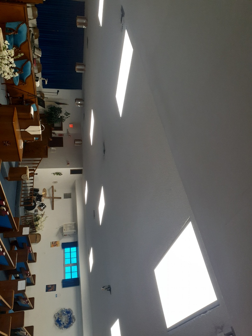 Installing 2x4 LED lay-in fixtures.
Glendale Baptist Church of Brownsville
Miami Fl 33142
Installing 2x4 LED lay-in fixtures.
Glendale Baptist Church of Brownsville
Miami Fl 33142