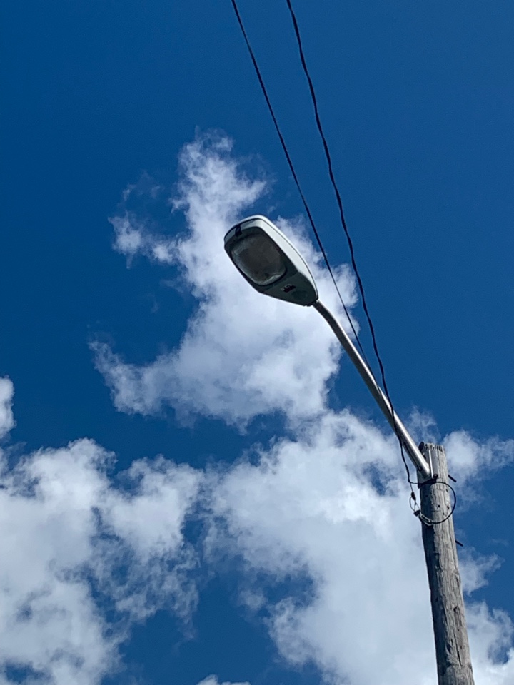 Serviced outdoor light poles Serviced outdoor light poles