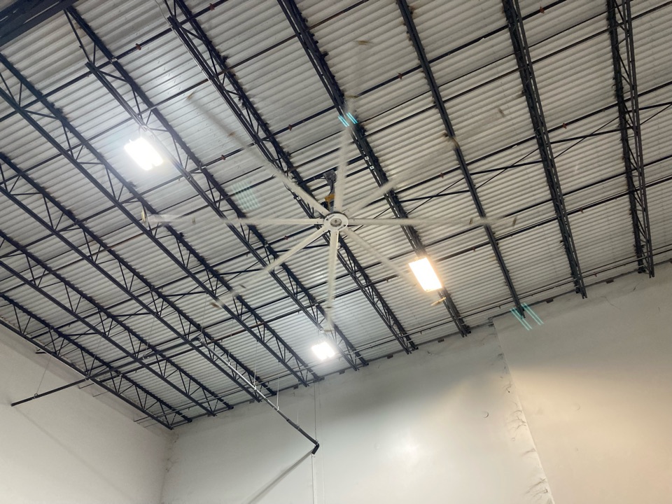 Install new big as fans Install new big as fans
