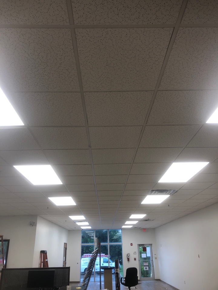 Doral, FL - Replaced 2x4 LED fixtures Doral, FL - Replaced 2x4 LED fixtures