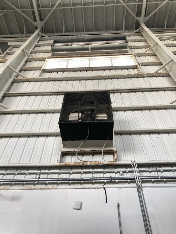 Replaced belts for exhaust fans Replaced belts for exhaust fans
