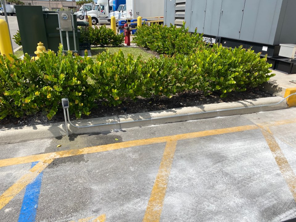 Medley, FL - Ran half inch rigid for a future outlet for pepsi in medley Florida Medley, FL - Ran half inch rigid for a future outlet for pepsi in medley Florida