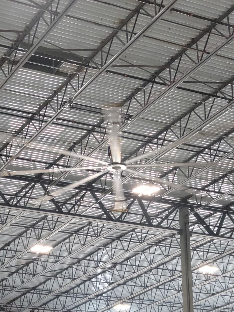 Installed 1 Big Ass Fan in Frida baby in Opa Locka Installed 1 Big Ass Fan in Frida baby in Opa Locka