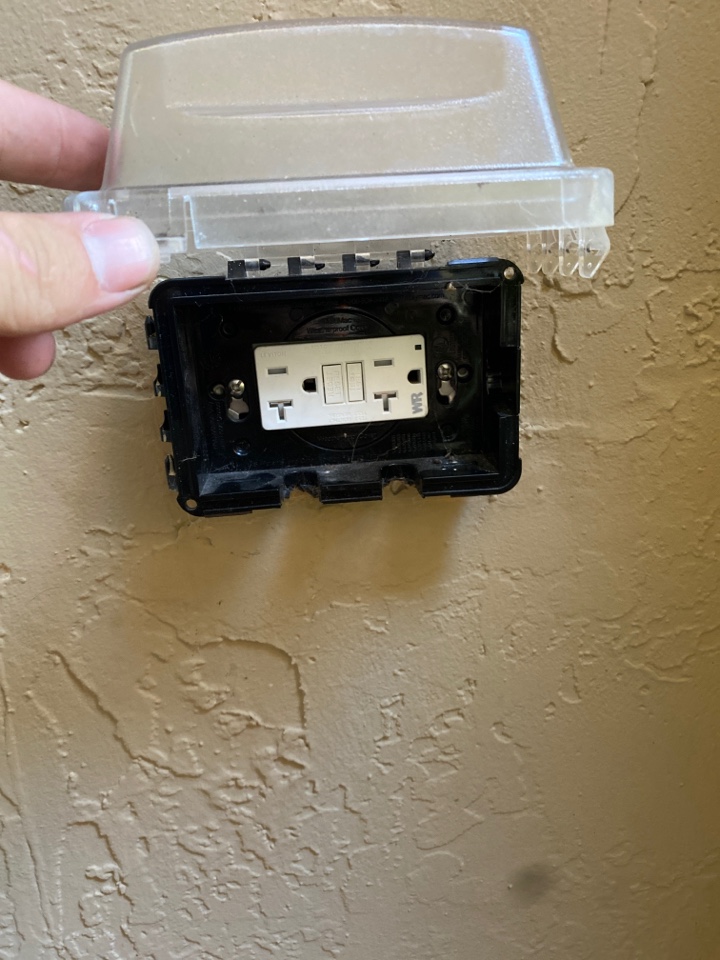 Installed GFI Installed GFI