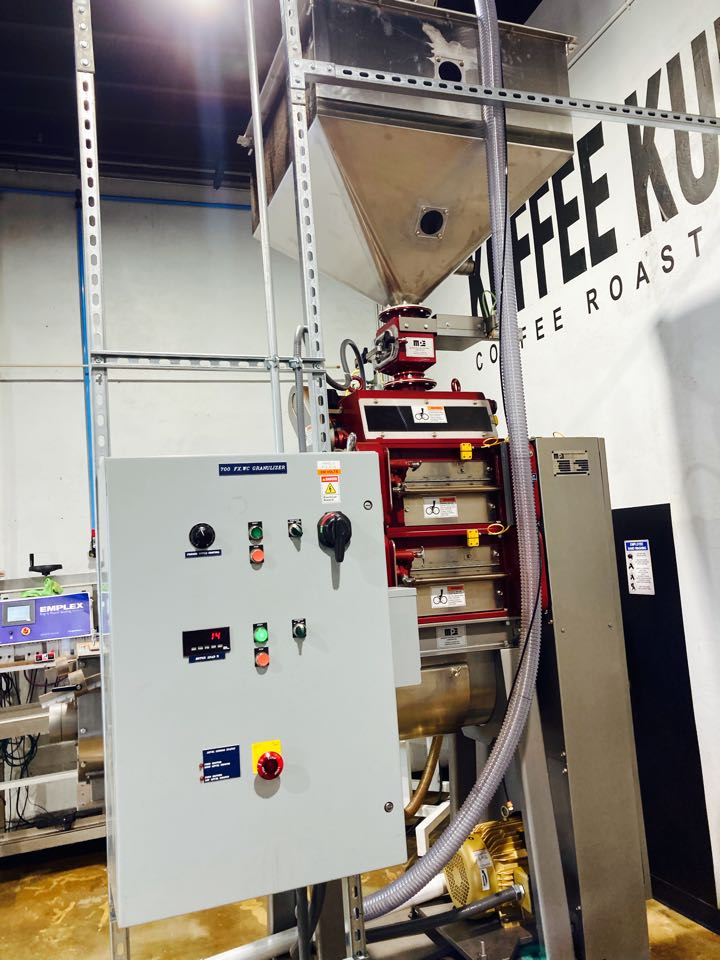 Installing  power for new coffee grinder 