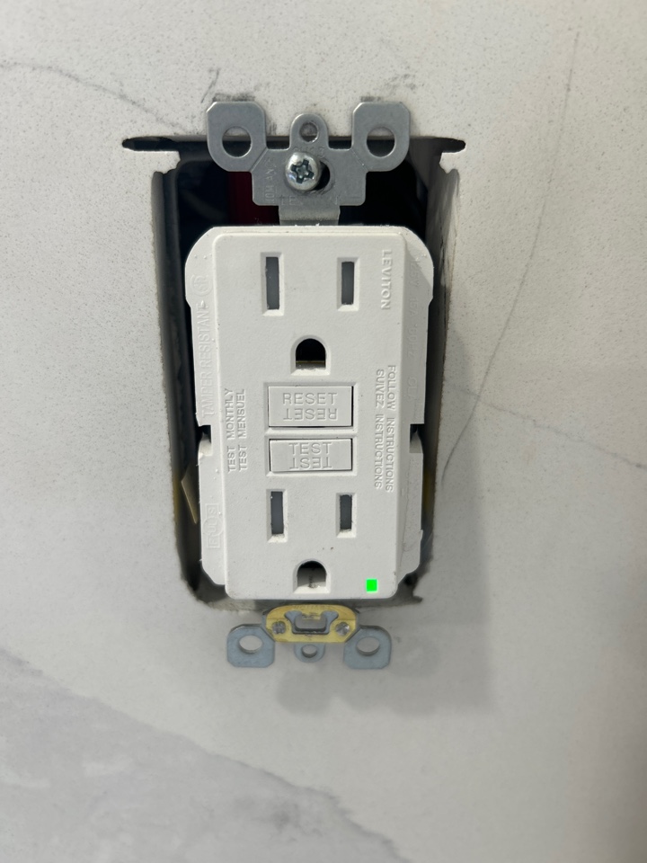 Installed new outlets and fixed open neutrals 