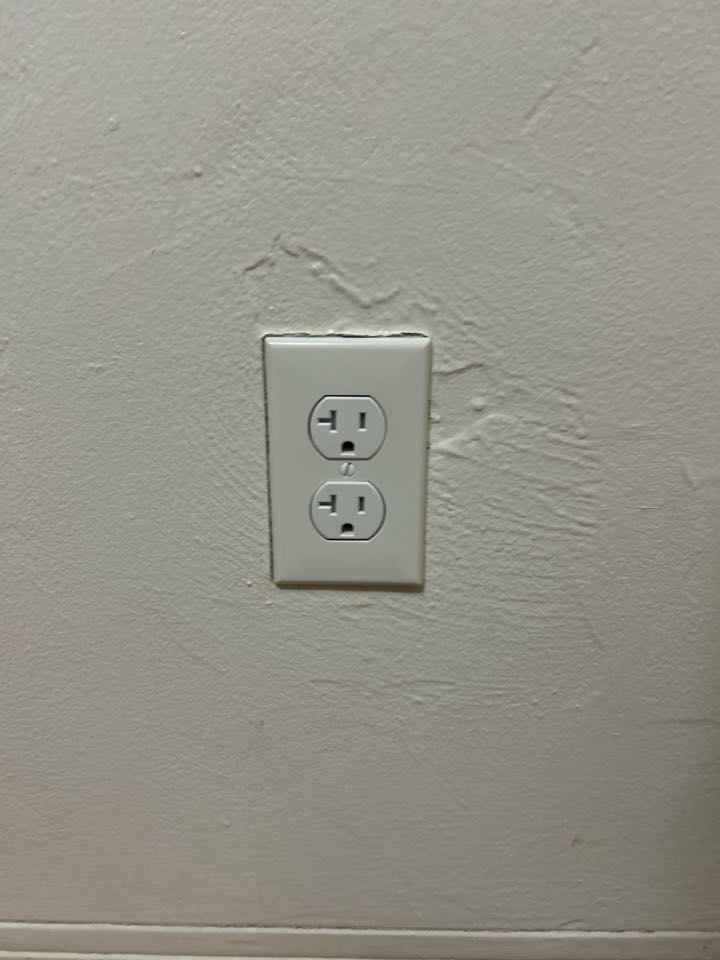 Installed new outlet 