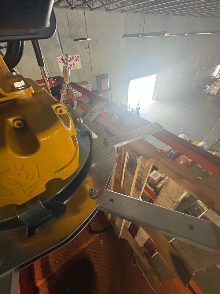 Installing big fans