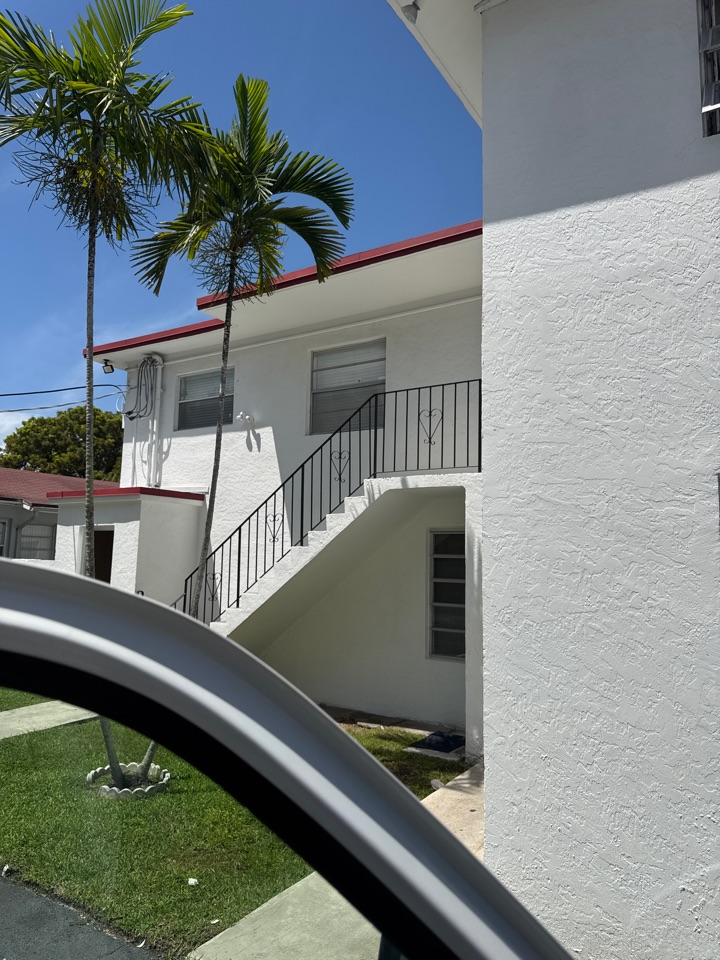 Servicing apartment building in coral gables