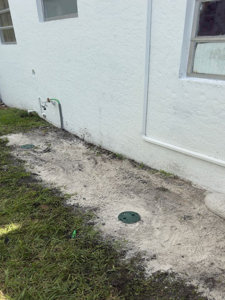 Installing ground system for apartment complex 